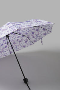 Redtag-Purple-Floral-Prints-3-Fold-Umbrella-Umbrellas-Travel-Accessories-