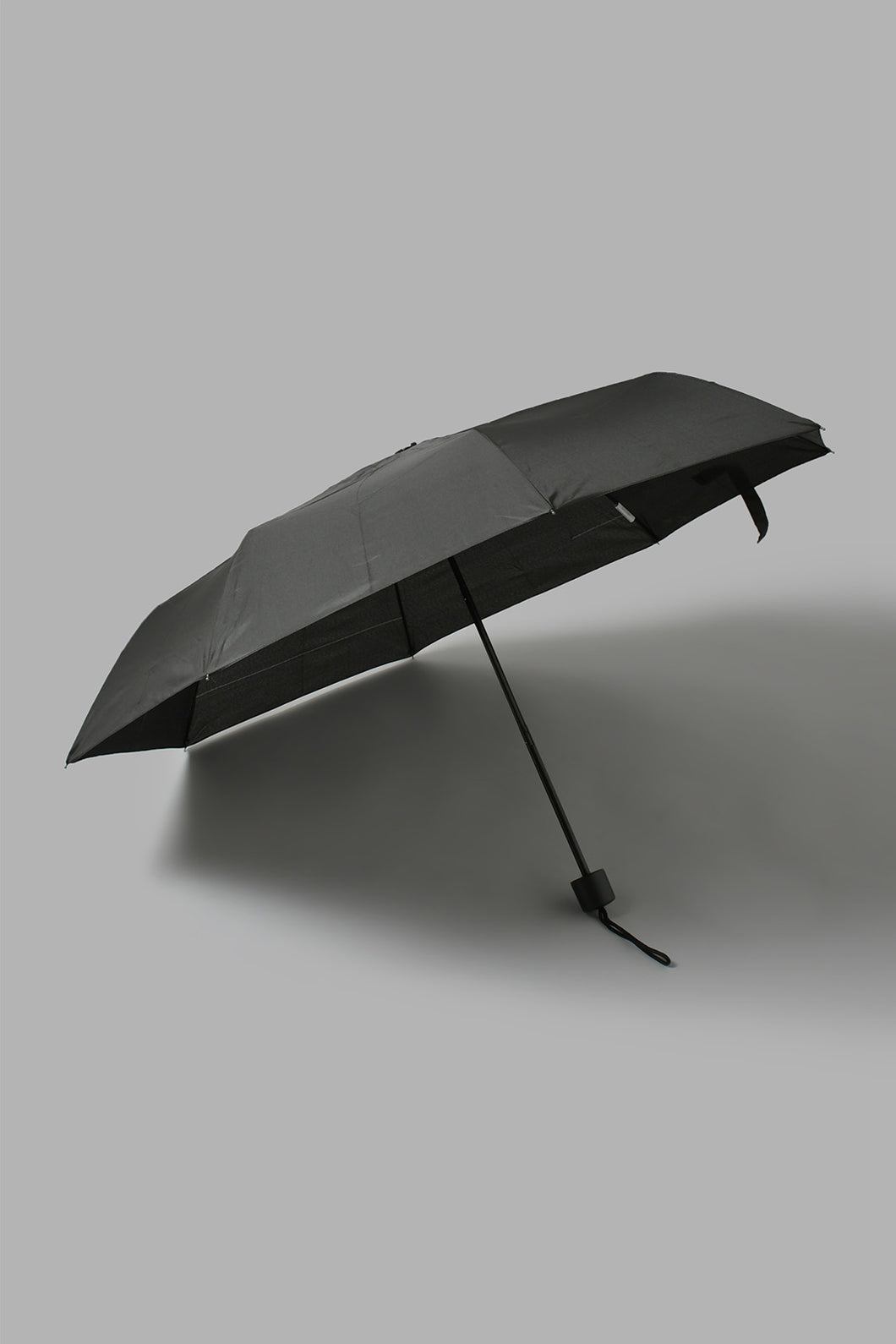 Redtag-Black-Solid-Black-Colour-Umbrella-Umbrellas-Travel-Accessories-