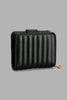 Redtag-Black-Quilted-Purse-Colour:Black,-Filter:Women's-Accessories,-New-In,-New-In-Women-ACC,-Non-Sale,-S22A,-Women-Purses-Women-