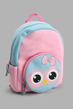 Load image into Gallery viewer, Redtag-Pink-And-Mint-Green-Printed-Backpack-Colour:Pink,-Filter:Girls-Accessories,-GIR-Backpacks,-New-In,-New-In-GIR-ACC,-Non-Sale,-S22A-Girls-
