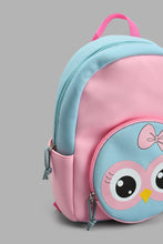 Load image into Gallery viewer, Redtag-Pink-And-Mint-Green-Printed-Backpack-Colour:Pink,-Filter:Girls-Accessories,-GIR-Backpacks,-New-In,-New-In-GIR-ACC,-Non-Sale,-S22A-Girls-
