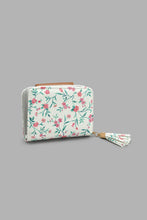 Load image into Gallery viewer, Redtag-White-Floral-Printed-Purse-Purses-Girls-
