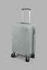 Redtag-Grey-4-Wheel-Hard-Side-20"-Luggage-Trolley-Colour:Grey,-Filter:Travel-Accessories,-LUG-Luggages,-New-In,-New-In-LUG-ACC,-Non-Sale,-S22A-Travel-Accessories-