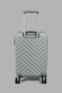 Redtag-Grey-4-Wheel-Hard-Side-20"-Luggage-Trolley-Colour:Grey,-Filter:Travel-Accessories,-LUG-Luggages,-New-In,-New-In-LUG-ACC,-Non-Sale,-S22A-Travel-Accessories-