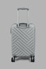 Redtag-Grey-4-Wheel-Hard-Side-20"-Luggage-Trolley-Colour:Grey,-Filter:Travel-Accessories,-LUG-Luggages,-New-In,-New-In-LUG-ACC,-Non-Sale,-S22A-Travel-Accessories-