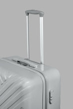 تنزيل الصورة على معرض الصور، Redtag-Grey-4-Wheel-Hard-Side-24&quot;-Luggage-Trolley-Colour:Grey,-Filter:Travel-Accessories,-LUG-Luggages,-New-In,-New-In-LUG-ACC,-Non-Sale,-S22A-Travel-Accessories-
