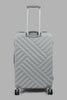 Redtag-Grey-4-Wheel-Hard-Side-28"-Luggage-Trolley-Colour:Grey,-Filter:Travel-Accessories,-LUG-Luggages,-New-In,-New-In-LUG-ACC,-Non-Sale,-S22A-Travel-Accessories-