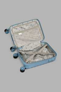 Redtag-Blue-4-Wheel-Hard-Side-20"-Luggage-Trolley-Colour:Blue,-Filter:Travel-Accessories,-LUG-Luggages,-New-In,-New-In-LUG-ACC,-Non-Sale,-S22A-Travel-Accessories-