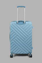 تنزيل الصورة على معرض الصور، Redtag-Blue-4-Wheel-Hard-Side-24&quot;-Luggage-Trolley-Colour:Blue,-Filter:Travel-Accessories,-LUG-Luggages,-New-In,-New-In-LUG-ACC,-Non-Sale,-S22A-Travel-Accessories-
