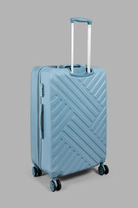 Redtag-Blue-4-Wheel-Hard-Side-24"-Luggage-Trolley-Colour:Blue,-Filter:Travel-Accessories,-LUG-Luggages,-New-In,-New-In-LUG-ACC,-Non-Sale,-S22A-Travel-Accessories-