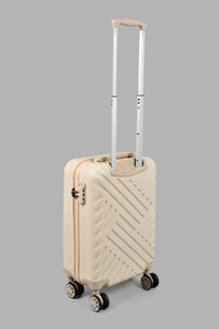 Redtag-Off-White-4-Wheel-Hard-Side-20"-Luggage-Trolley-Hard-Luggage-Travel-Accessories-