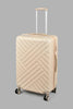 Redtag-Off-White-4-Wheel-Hard-Side-24"-Luggage-Trolley-Hard-Luggage-Travel-Accessories-