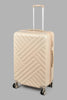 Redtag-Off-White-4-Wheel-Hard-Side-28"-Luggage-Trolley-Hard-Luggage-Travel-Accessories-