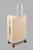 Redtag-Off-White-4-Wheel-Hard-Side-28"-Luggage-Trolley-Hard-Luggage-Travel-Accessories-