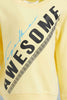 Redtag-Yellow-Placement-Print-SweaT-Shirts-Sweatshirts-Infant-Boys-3 to 24 Months
