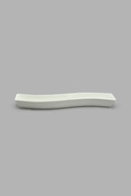 تنزيل الصورة على معرض الصور، Redtag-White-Porcelain-S-Shape-Platter-Platter-Home-Dining-
