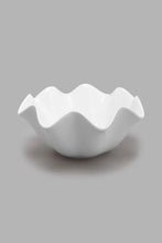 Load image into Gallery viewer, Redtag-White-Porcelain-Wave-Bowl-Bowls-Home-Dining-
