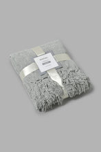 تنزيل الصورة على معرض الصور، Redtag-Grey-Chenille-Throw-With-Fringe-Throws-Home-Bedroom-
