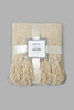 Redtag-Beige-Chenille-Throw-With-Beaded-Fringe-Throws-Home-Bedroom-