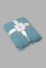 Redtag-Teal-Chenille-Throw-With-Beaded-Fringe-Throws-Home-Bedroom-