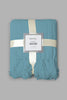 Redtag-Teal-Chenille-Throw-With-Beaded-Fringe-Throws-Home-Bedroom-