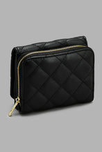 Load image into Gallery viewer, Redtag-Black-Quilted-Purse-Purses-Girls-
