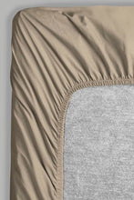 تنزيل الصورة على معرض الصور، Redtag-Beige-Cotton-Fitted-Sheet-
(Single-Size)-Fitted-Sheets-Home-Bedroom-
