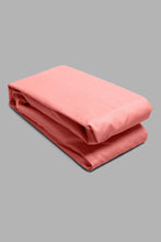 Load image into Gallery viewer, Redtag-Pink-Cotton-Fitted-Sheet-
(Single-Size)-Fitted-Sheets-Home-Bedroom-
