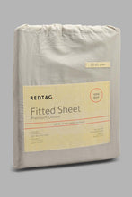 تنزيل الصورة على معرض الصور، Redtag-Grey-Cotton-Fitted-Sheet-
(King-Size)-Fitted-Sheets-Home-Bedroom-
