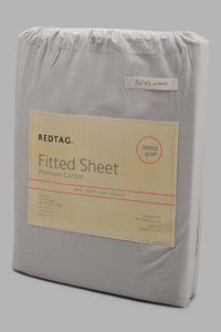 Redtag-Grey-Cotton-Fitted-Sheet-
(Single-Size)-Fitted-Sheets-Single-Size-Home-Bedroom-