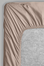 Load image into Gallery viewer, Redtag-Beige-Cotton-Fitted-Sheet-
(Single-Size)-Fitted-Sheets-Single-Size-Home-Bedroom-
