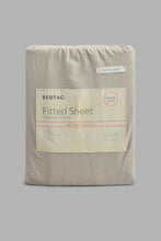 تنزيل الصورة على معرض الصور، Redtag-Beige-Cotton-Fitted-Sheet-(Double-Size)-Category:Fitted-Sheets,-Colour:Beige,-Filter:Home-Bedroom,-HMW-BED-Fitted-Sheets,-New-In,-New-In-HMW-BED,-Non-Sale,-S22C,-Section:Homewares-Home-Bedroom-
