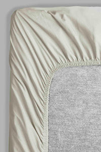 Redtag-Beige-Cotton-Fitted-Sheet-(Super-King-Size)-Category:Fitted-Sheets,-Colour:Beige,-Filter:Home-Bedroom,-HMW-BED-Fitted-Sheets,-New-In,-New-In-HMW-BED,-Non-Sale,-S22C,-Section:Homewares-Home-Bedroom-