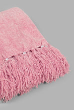 تنزيل الصورة على معرض الصور، Redtag-Pink-Chenille-Throw-With-Fringe-Category:Throws,-Colour:Pink,-Filter:Home-Bedroom,-HMW-BED-Throws,-NAYA,-New-In,-New-In-HMW-BED,-Non-Sale,-S22C,-Section:Homewares-Home-Bedroom-
