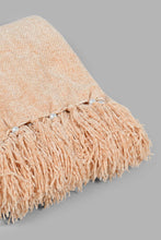 تنزيل الصورة على معرض الصور، Redtag-Beige-Chenille-Throw-With-Beaded-Fringe-Category:Throws,-Colour:Beige,-Filter:Home-Bedroom,-HMW-BED-Throws,-LEGACY,-New-In,-New-In-HMW-BED,-Non-Sale,-S22C,-Section:Homewares-Home-Bedroom-
