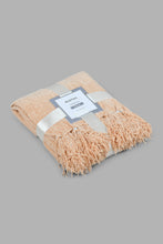 تنزيل الصورة على معرض الصور، Redtag-Beige-Chenille-Throw-With-Beaded-Fringe-Category:Throws,-Colour:Beige,-Filter:Home-Bedroom,-HMW-BED-Throws,-LEGACY,-New-In,-New-In-HMW-BED,-Non-Sale,-S22C,-Section:Homewares-Home-Bedroom-
