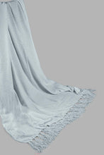 تنزيل الصورة على معرض الصور، Redtag-Grey-Chenille-Throw-With-Fringe-Category:Throws,-Colour:Grey,-Filter:Home-Bedroom,-HMW-BED-Throws,-LEGACY,-New-In,-New-In-HMW-BED,-Non-Sale,-S22C,-Section:Homewares-Home-Bedroom-
