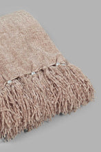 تنزيل الصورة على معرض الصور، Redtag-Brown-Chenille-Throw-With-Fringe-Category:Throws,-Colour:Brown,-Filter:Home-Bedroom,-HARMONY,-HMW-BED-Throws,-New-In,-New-In-HMW-BED,-Non-Sale,-S22C,-Section:Homewares-Home-Bedroom-
