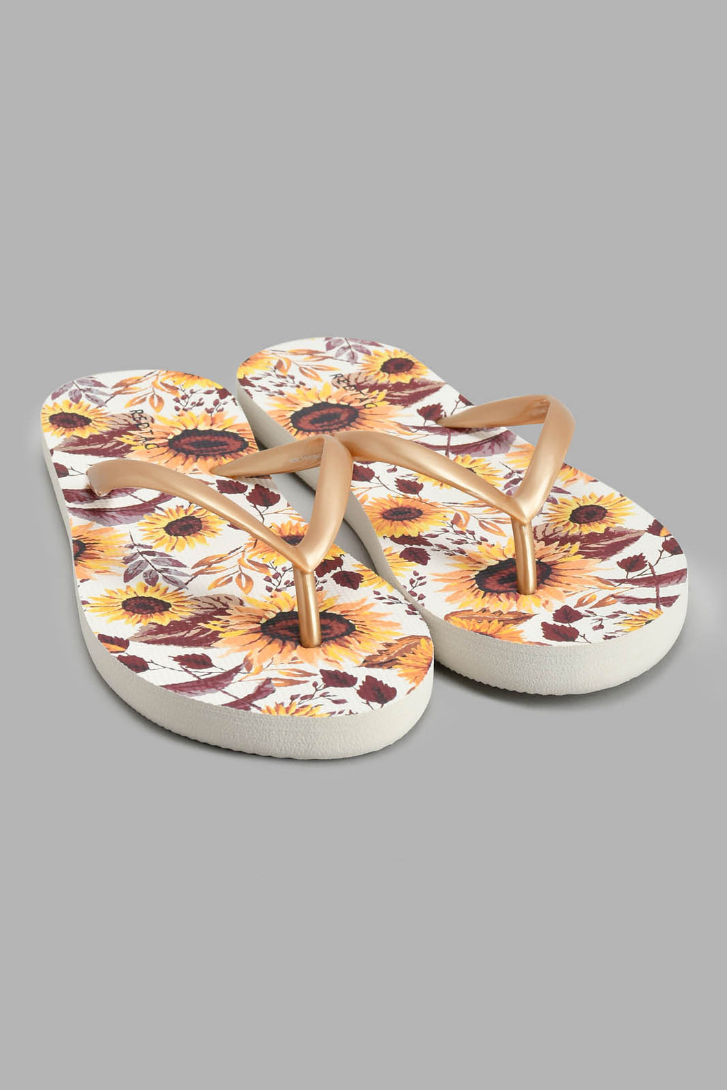 Redtag-Gold-Sunflower-Flip-Flop-Flip-Flops-Women's-