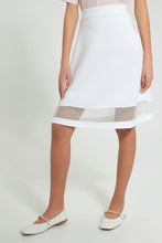 تنزيل الصورة على معرض الصور، Redtag-White-Skater-Scuba-Skirt-Skirts-Senior-Girls-9 to 14 Years
