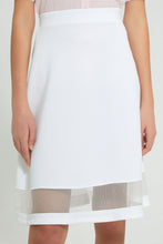 تنزيل الصورة على معرض الصور، Redtag-White-Skater-Scuba-Skirt-Skirts-Senior-Girls-9 to 14 Years
