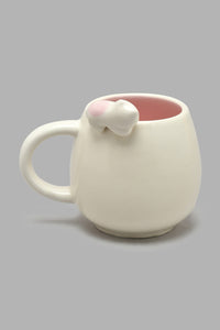 Redtag-Pink-Cat-Mug-Mugs-Home-Dining-