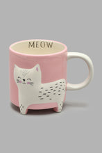 Load image into Gallery viewer, Redtag-Pink-Cat-Mug-Mugs-Home-Dining-
