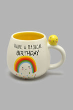 Load image into Gallery viewer, Redtag-Yellow-Happy-Birthday-Mug-Mugs-Home-Dining-
