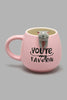 Redtag-Pink-Cat-Mug-Mugs-Home-Dining-