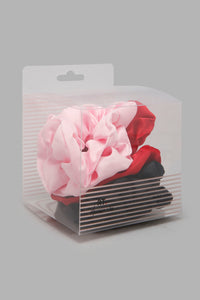 Redtag-Hair-Accessories-Box-Colour:Assorted,-Filter:Women's-Accessories,-New-In,-New-In-Women-ACC,-Non-Sale,-S22A,-Women-Hair-Elastic-Women-