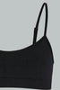 Black Seamless Bra (Pack of 2)