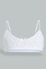 Redtag-White-And-Blue-Seamless-Bra-(Pack-of-2)-365,-Colour:Blue,-Colour:White,-ESS,-Filter:Senior-Girls-(9-to-14-Yrs),-GSR-Bras,-New-In,-New-In-GSR,-Non-Sale,-Section:Kidswear-Senior-Girls-9 to 14 Years