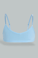 Load image into Gallery viewer, Blue And White Seamless Bra (Pack of 2)
