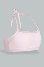 Load image into Gallery viewer, Pink And Blue Neck Strap Padded Bra (Pack of 2)
